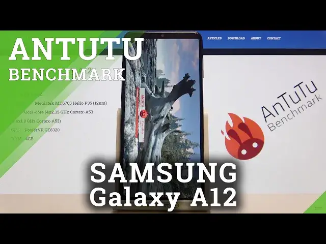 'Video thumbnail for AnTuTu Benchmark in SAMSUNG Galaxy A12 – Benchmark Result'