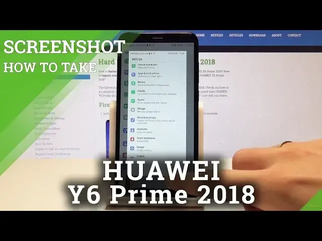 Video thumbnail for How to Take Screenshot on HUAWEI Y6 Prime 2018 - Capture Screen