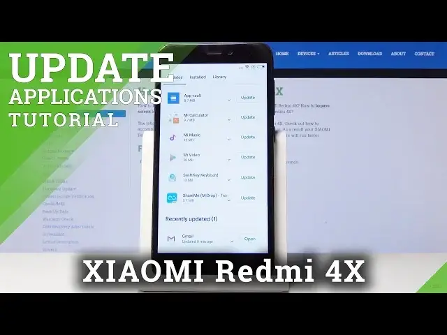 Video thumbnail for How to Update Apps in XIAOMI Redmi 4X - Download Latest App Version