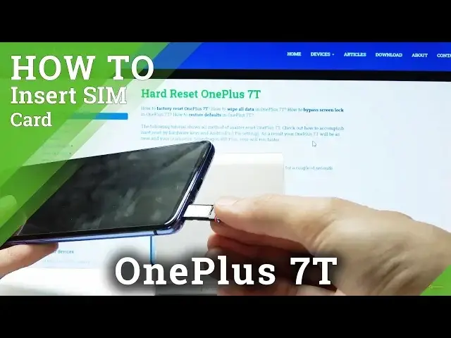 Video thumbnail for How to Insert SIM Card into OnePlus 7T