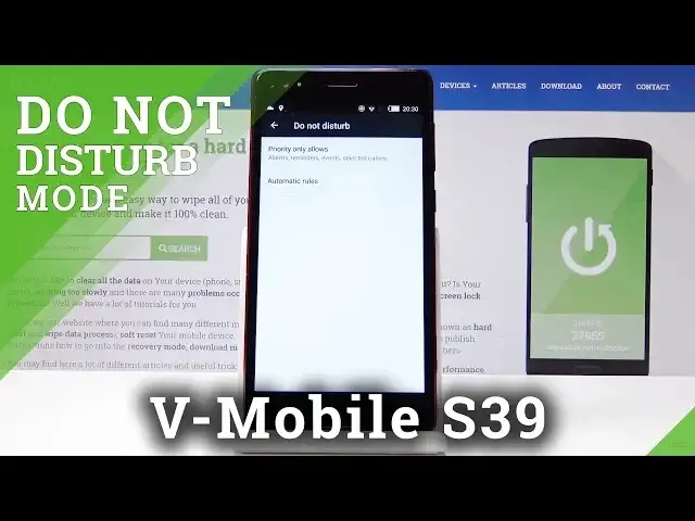 'Video thumbnail for How to Enable Do Not Disturb Mode in V-MOBILE S39 - Block Sounds & Vibrations'