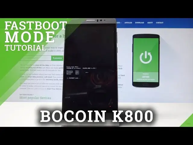 Video thumbnail for How to Enable Fastboot Mode in Bocoin K800 - Exit Fastboot Mode