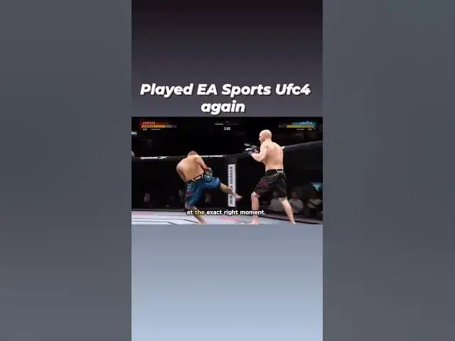 'Video thumbnail for #gaming #comments #ufc4 haven't played in a long time. #likes #subscribe #ps5gameplay'