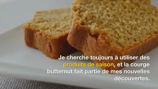 Video thumbnail for Gâteau moelleux à la courge butternut