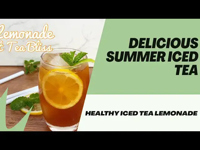 'Video thumbnail for The Perfect Sugar-Free Summer Drink: Lemonade + Sweet Tea | Diabetic Friendly'