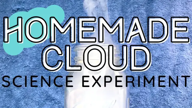 'Video thumbnail for Cloud in a Jar: Make your own homemade cloud!'
