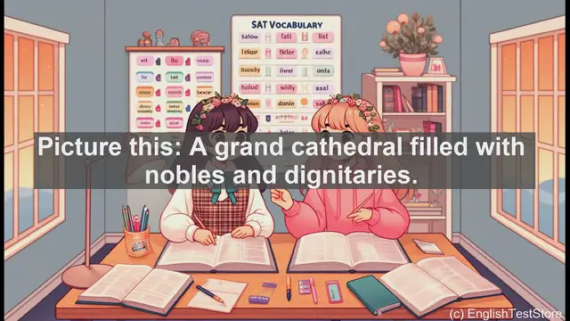 Video thumbnail for 5000 Must Know SAT Vocabulary - Coronation: The Royal Ceremony of Crowning a Monarch