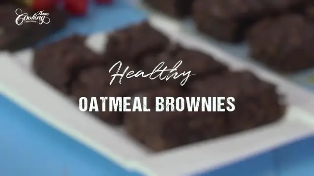 Video thumbnail for Healthy Oatmeal Brownies   Easy Recipe(720P HD)