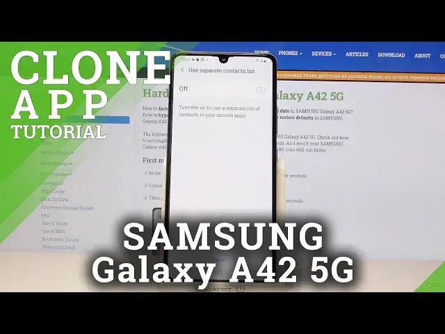 Video thumbnail for How to Clone Apps in Samsung Galaxy A42  - Dual Apps Feature