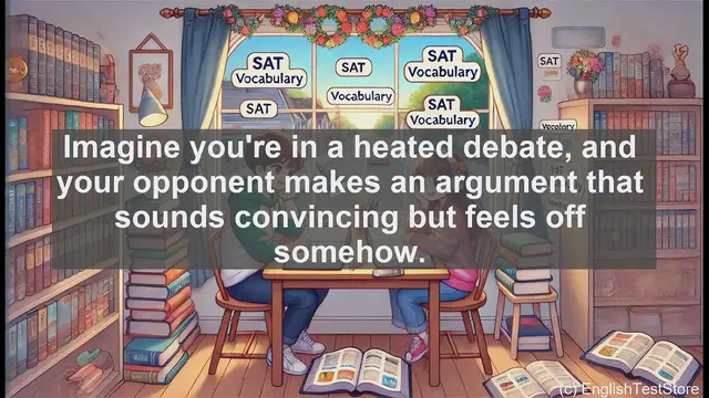Video thumbnail for 5000 Must Know SAT Vocabulary - Sophism: Unmasking Deceptive Arguments for SAT Success