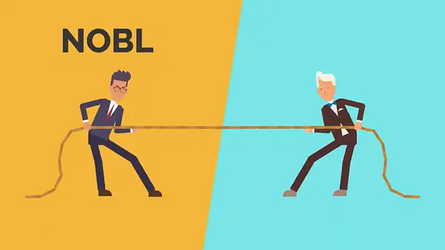 Video thumbnail for NOBL vs. SCHD $100k IN → Which ETF Is Better