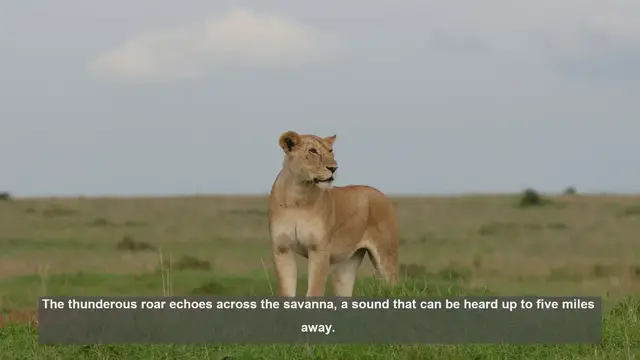 Video thumbnail for Top 10 Most Vocal Lion Prides in Africa: Nature's Loudest Roars