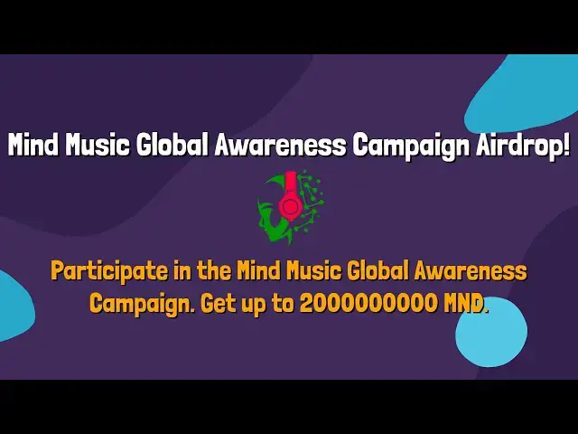 Video thumbnail for Mind Music Global Awareness Campaign Airdrop