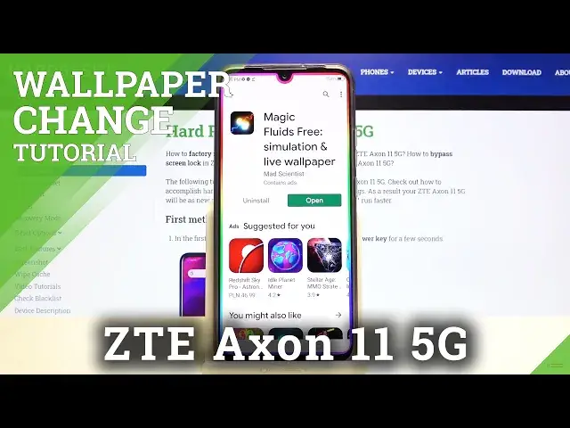 'Video thumbnail for Download Live Fluid Wallpaper on ZTE Axon 11 5G | Magic Fluids Free'