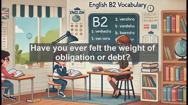 Video thumbnail for 1500 Must Know CEFR B2 Vocabulary - Understanding the Word 'Owe': Meaning, Usage, and Examples