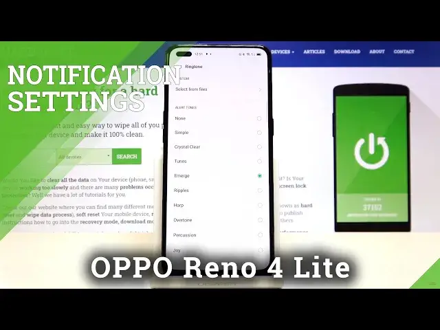 'Video thumbnail for How to Customize Notification Settings in OPPO Reno 4 Lite – Switch Voicemail Notification Sound'