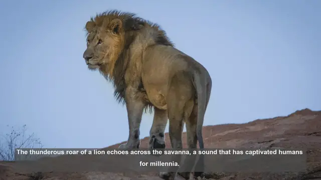 Video thumbnail for 10 Unique Lion Roars: How Geography Shapes Their Calls