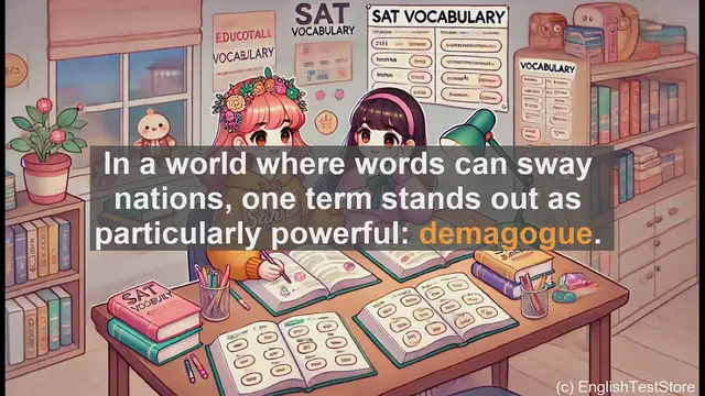 Video thumbnail for 5000 Must Know SAT Vocabulary - Demagogue: Understanding a Powerful Political Term