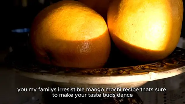 Video thumbnail for Easy Mango Mochi Recipe