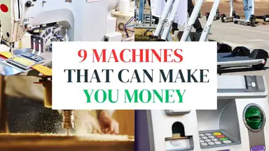 'Video thumbnail for 9 Simple Ways to Make Money With Machines [Passive Income is Possible Too]'