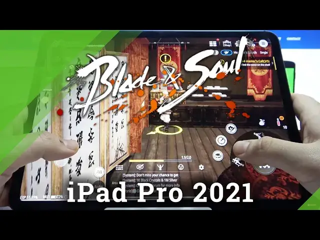 Video thumbnail for iPad Pro 2021 - How Works Blade & Soul Revolution?