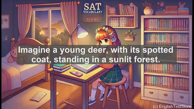 Video thumbnail for 5000 Must Know SAT Vocabulary - Fawn: A Word with Two Meanings