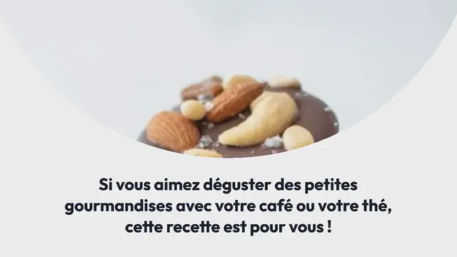 Video thumbnail for :Mendiants au chocolat noir et fruits secs