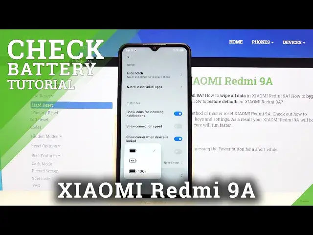'Video thumbnail for How to Show Battery Percentage in Xiaomi Redmi 9A – Activate Battery Level'