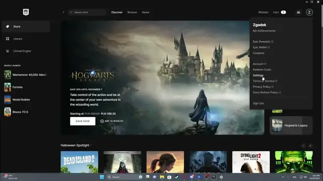 Video thumbnail for How To Receive Free Games Notifications On Windows In Epic Games Launcher 2023 / 2024