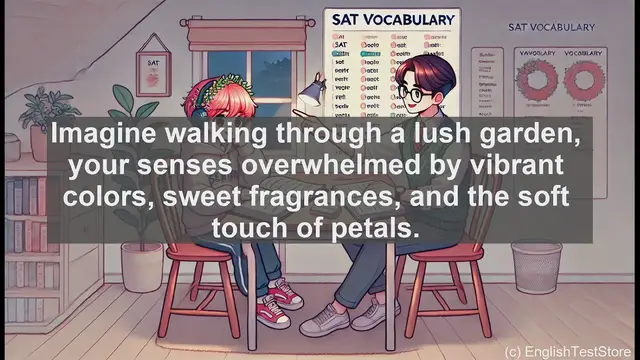Video thumbnail for 5000 Must Know SAT Vocabulary - Sensuous: A Rich Vocabulary Word for Describing Sensory Experiences