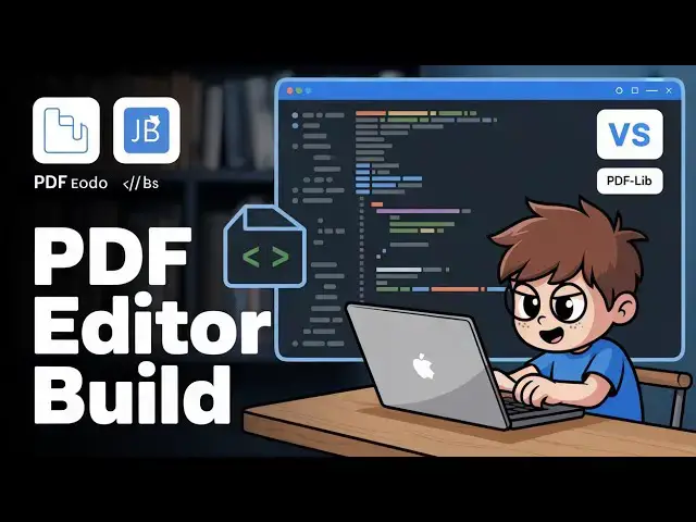 Video thumbnail for Build a PDF Canvas Editor & Viewer in Browser Using PDF.js & PDF-LIB Using HTML5 & Javascript