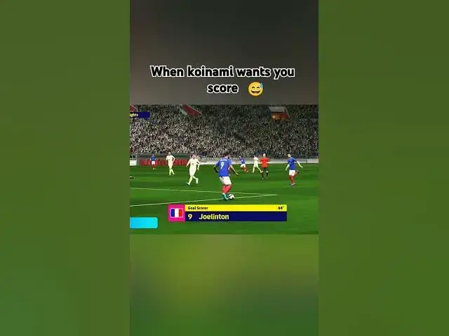Video thumbnail for When konami wants you to score..#efootball #gameplay
