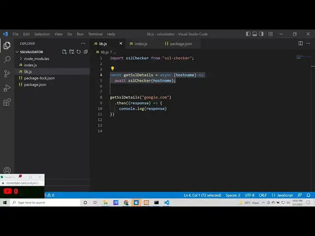 Video thumbnail for Javascript Project to Build Arithmetic Calculator in Browser Using CSS3 Grid Layout
