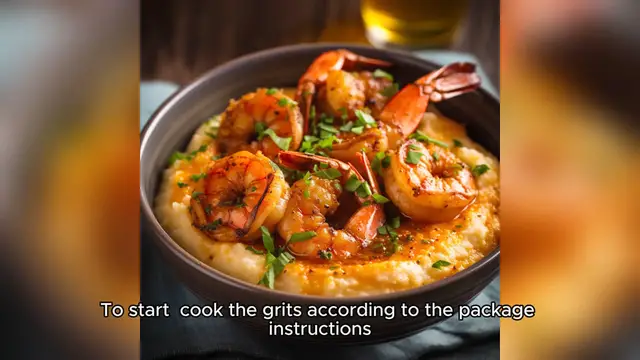 'Video thumbnail for Shrimp and grits recipe'