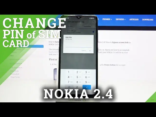 'Video thumbnail for How to Change SIM PIN in NOKIA 2.4 – PIN Protection'