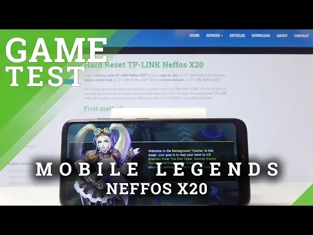 'Video thumbnail for Mobile Legends on NEFFOS X20 - Gameplay / Mobile Legends Settings'