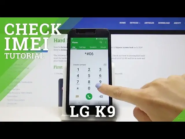 'Video thumbnail for How to Locate IMEI Number in LG K9 - Discover IMEI & SN'