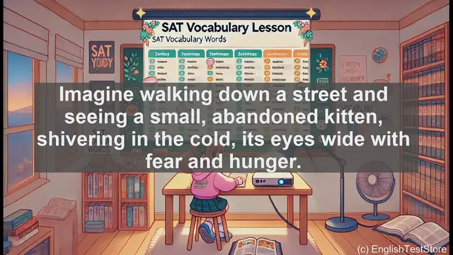 Video thumbnail for 5000 Must Know SAT Vocabulary - Understanding 'Piteous': A Vocabulary Lesson for SAT Prep