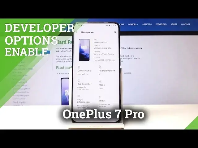 'Video thumbnail for How to Activate Developer Options in OnePlus 7 Pro - Advanced Developer Features'