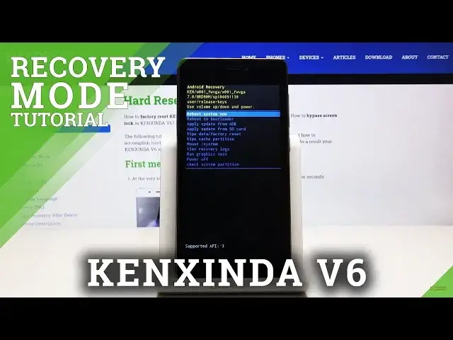 Video thumbnail for How to Enter Recovery Mode in KENXINDA V6