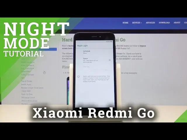 'Video thumbnail for How to Activate Night Mode in XIAOMI Redmi Go - Eye Protection'