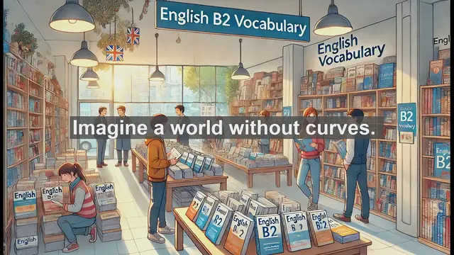 Video thumbnail for 1500 Must Know CEFR B2 Vocabulary - The Word 'Curve': Exploring Its Meanings and Uses in English