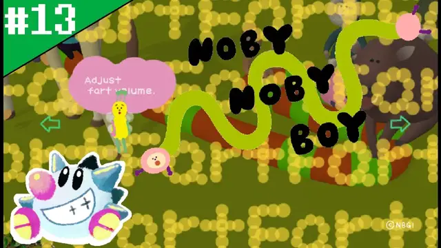 Video thumbnail for Let's Play Noby Noby Boy (13): Addendum, Fart Volume