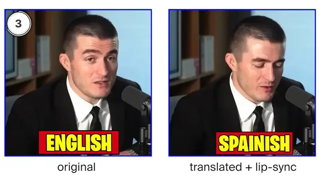 Video thumbnail for (Own Voice + Lip Sync) Translate Video into ANY Language with AI _ FREE