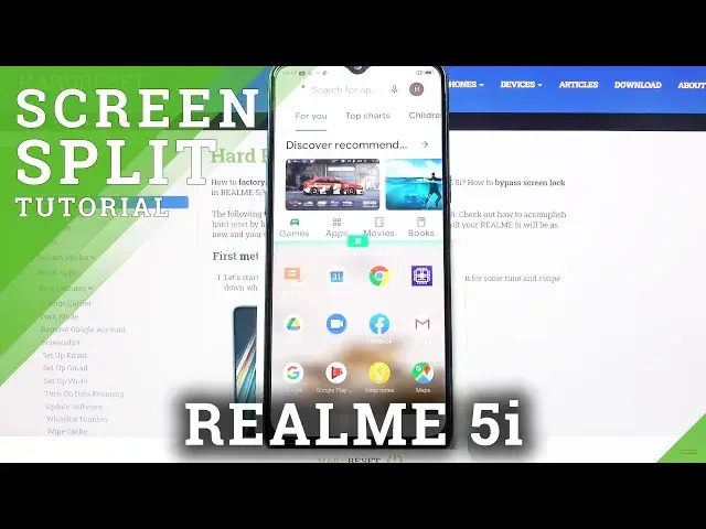 'Video thumbnail for How to Use Split Screen View in Realme 5i - Multitask on Display'