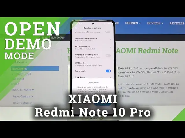 Video thumbnail for How to Activate Demo Mode in XIAOMI Redmi Note 10 Pro – Floor / Kiosk Mode