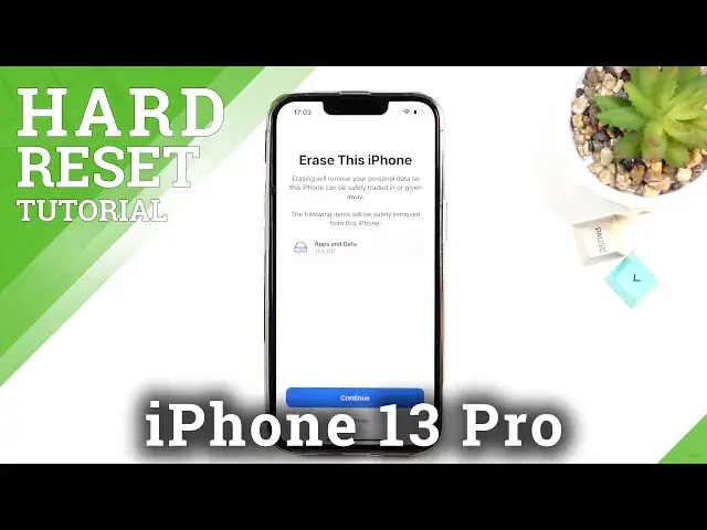 'Video thumbnail for How to Factory Reset iPhone 13 Pro - Remove All Personal Content / Restore Data / Format iOS'