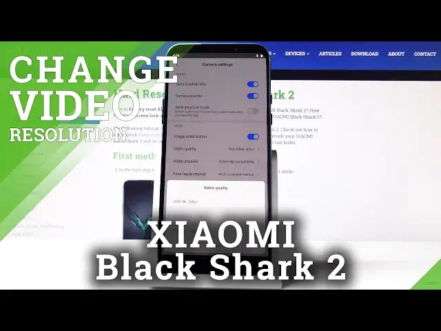 'Video thumbnail for How to Choose Video Quality on Xiaomi Black Shark 2 –  Video Resolution'