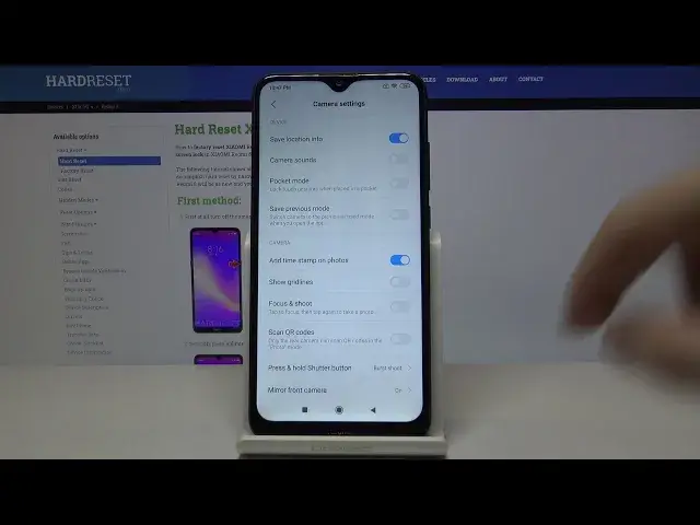 Video thumbnail for How to Turn On Date and Time Stamp on XIAOMI Redmi 8 - Add Timestamp on Photos
