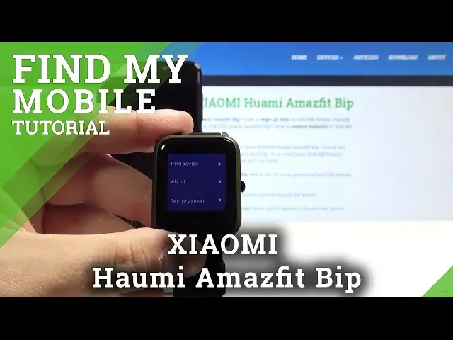 Video thumbnail for How to Use Find My Device Feature in Xiaomi Huami Amazfit Bip